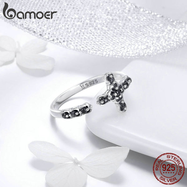Classic Silver Cross Ring